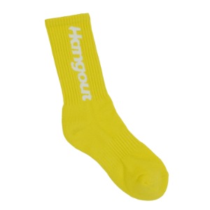 Vertical Logo Socks (Lemon)
